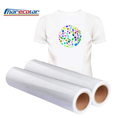 デジタルTシャツの印刷のために伸縮性がある75U DTFペット フィルムの適用範囲が広い